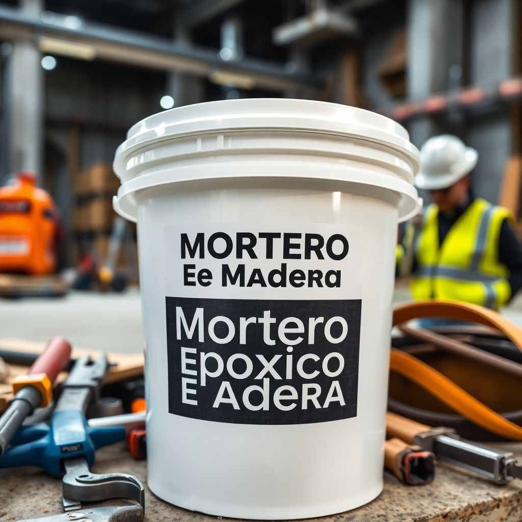 Mortero Epoxico de Madera